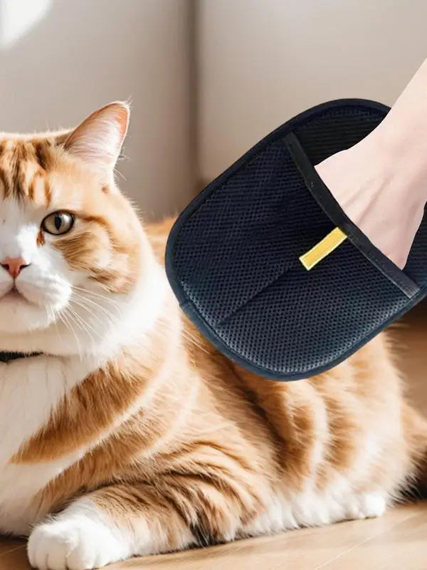 Pet Grooming Gloves Double Sided