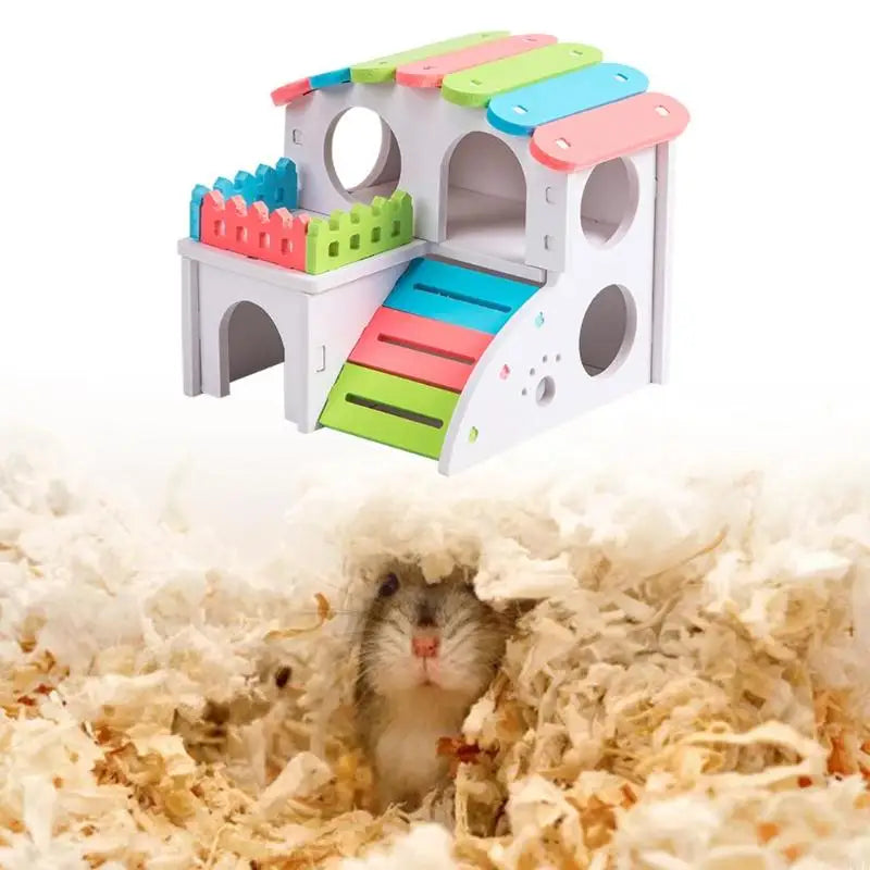 367A Hamster Plastic Villa