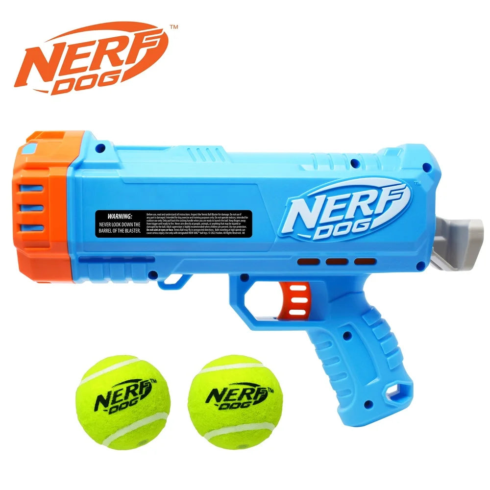 Compact Tennis Ball Launcher Dogs with 2 Balls