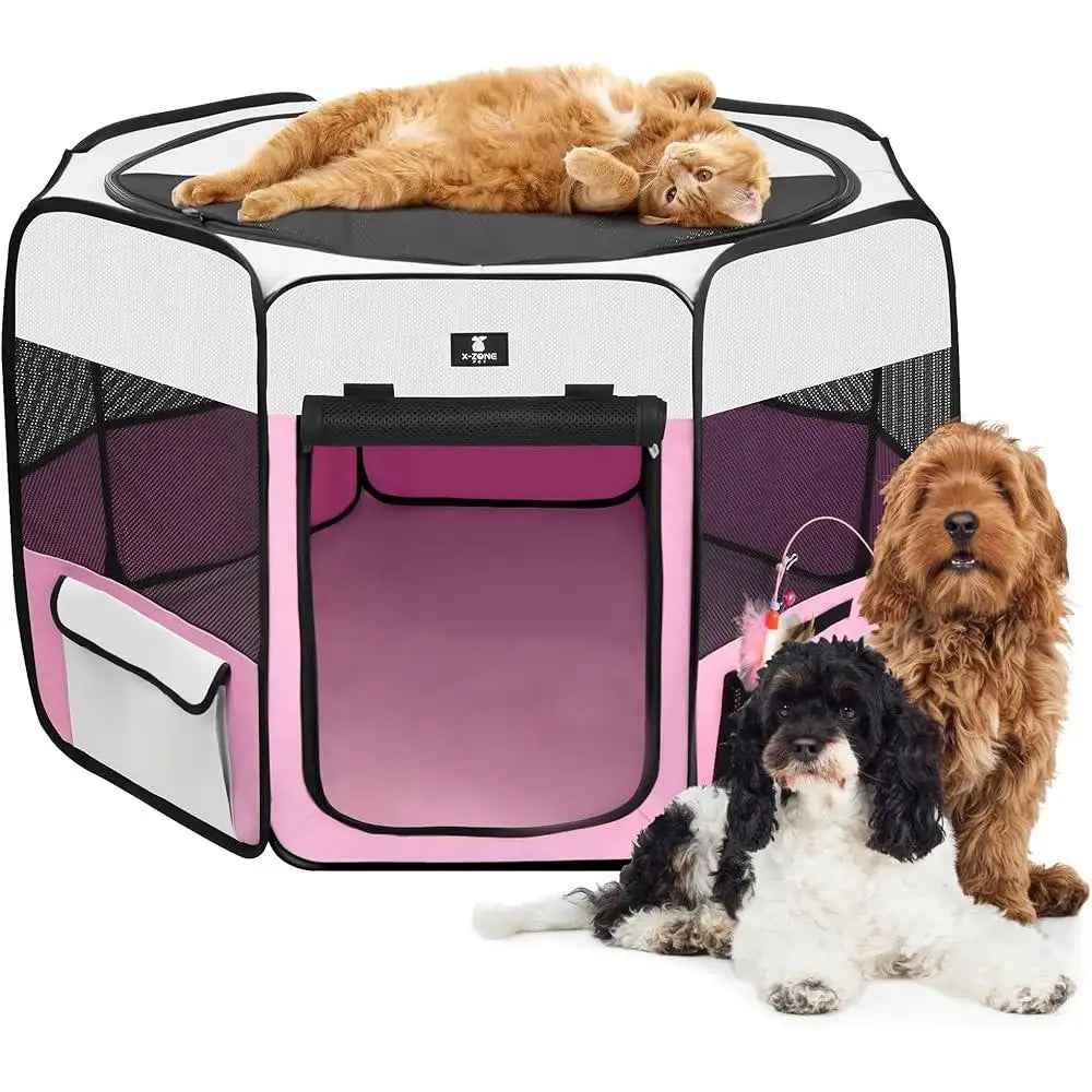 Portable Pet Playpen Foldable