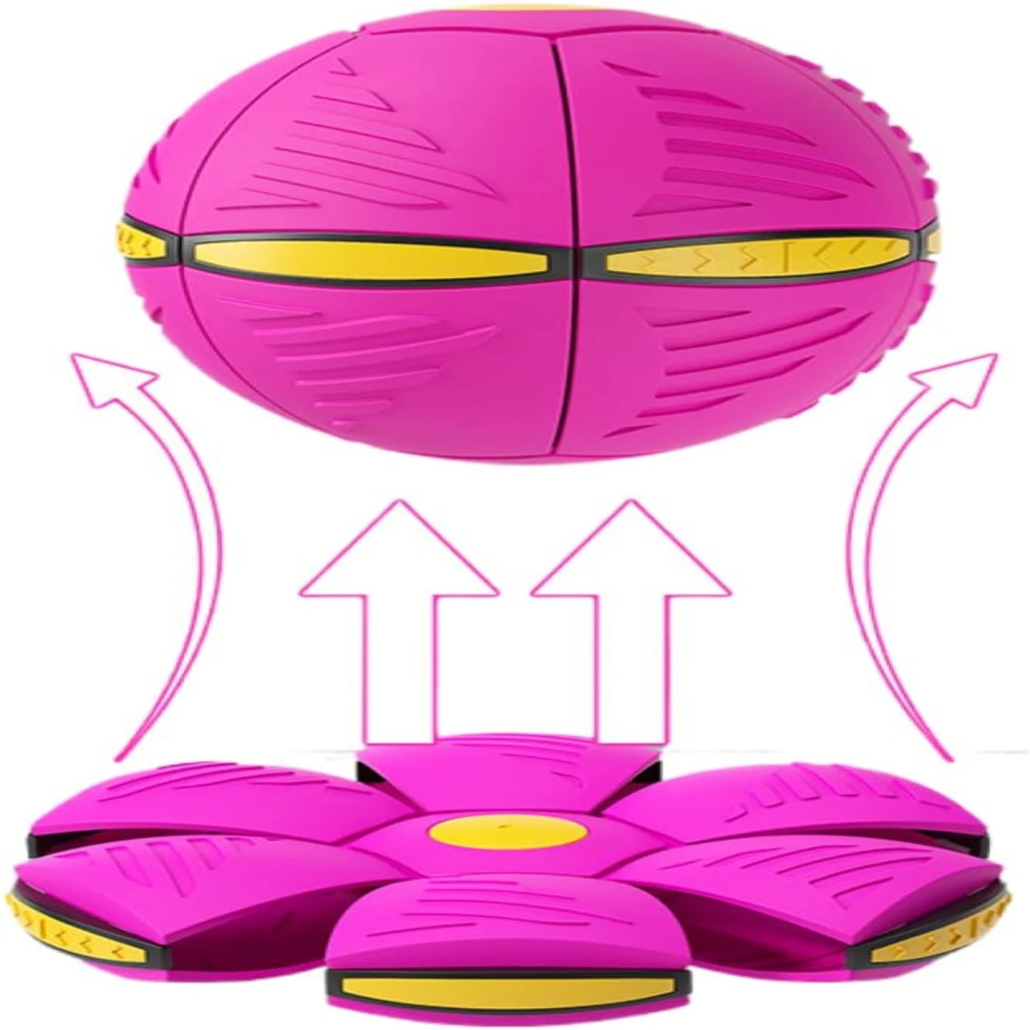Green Disc Ball Dog Toy