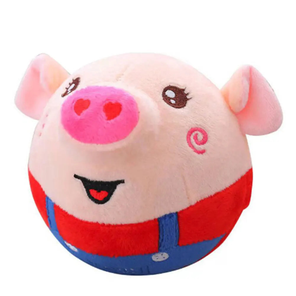 Pig Moving Pet Plush Toy USB Rechargable