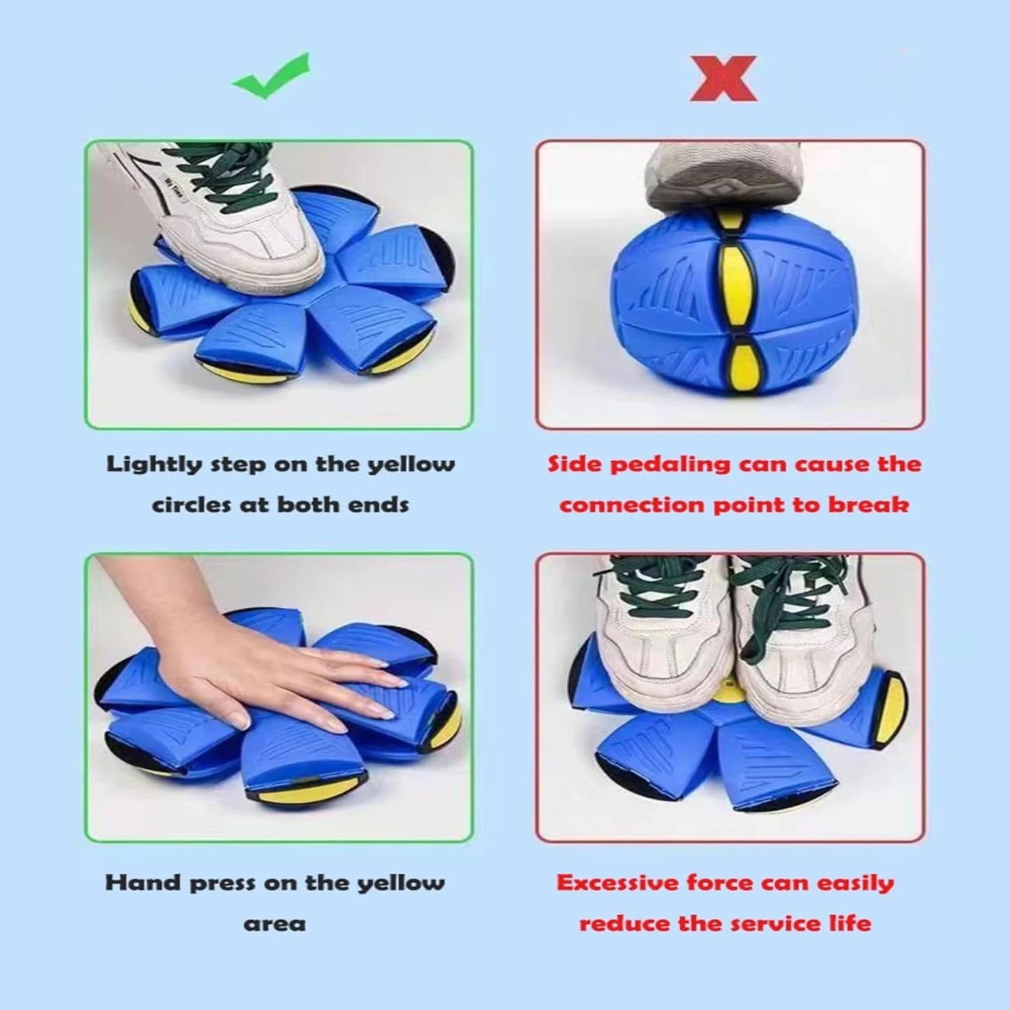 Green Disc Ball Dog Toy