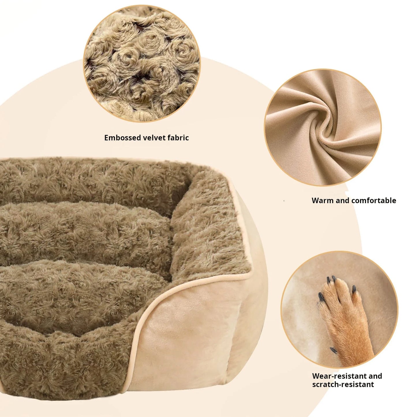 Rectangle Pet Bed