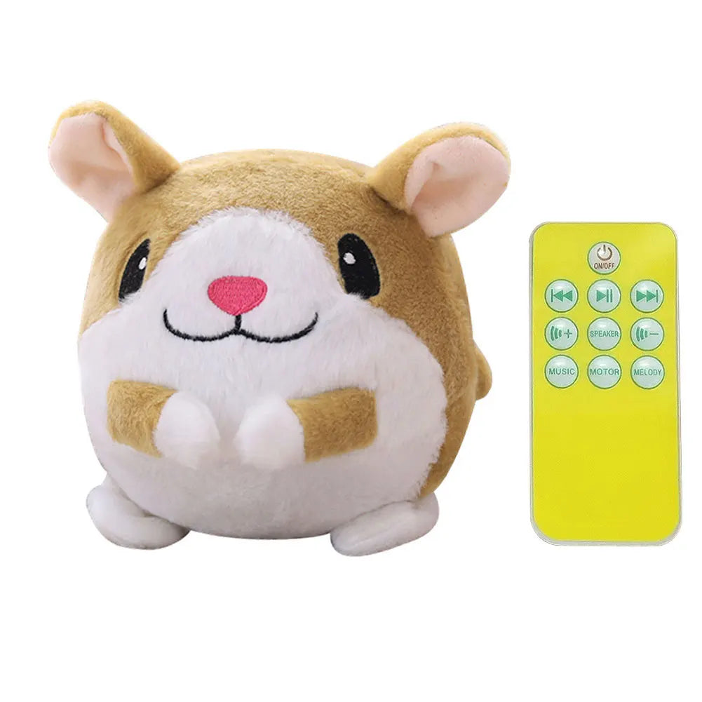 Pig Moving Pet Plush Toy USB Rechargable