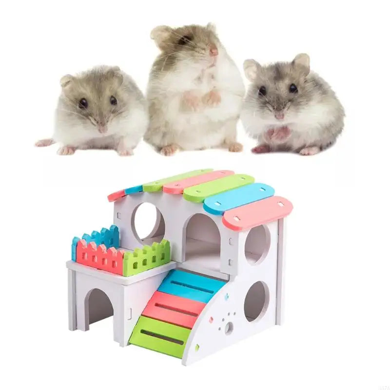 367A Hamster Plastic Villa
