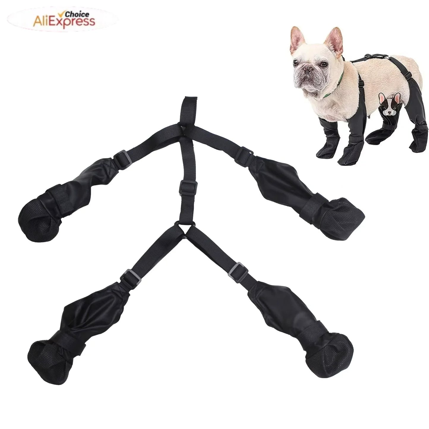Waterproof Adjustable Dog Boots