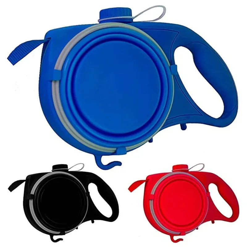 Pet supplies comes with a water bottle pet leash dog walking rope