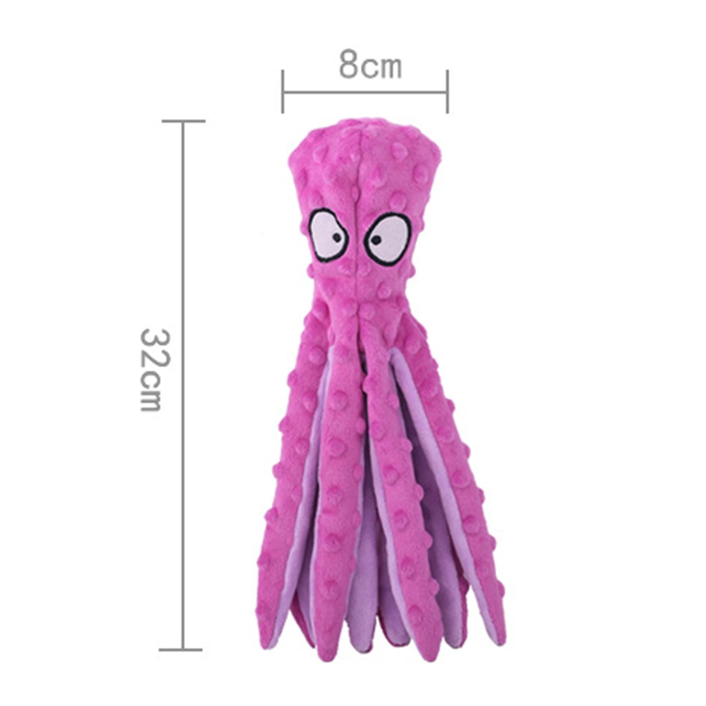 Pet Plush Toy Octopus