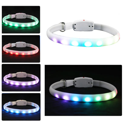 LED Dog Collar USB Pet  Collar