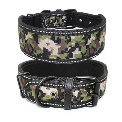 Reflective Puppy Dog Collar with Buckle Soft Padded