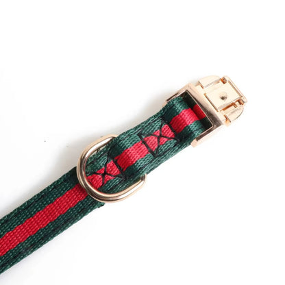 Adjustable luxury Nylon  with pet Leash