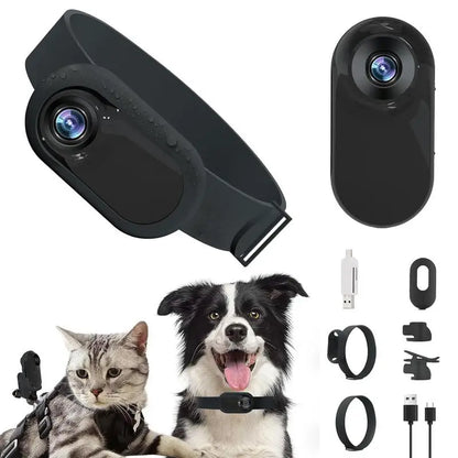 Pet Collar Camera HD 1080p