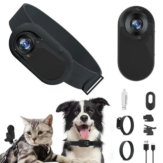 Pet Collar Camera HD 1080p