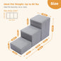 3-Tier Dog Stairs Foldable