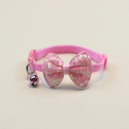 Bow Bell Collars Cute Cat Collars