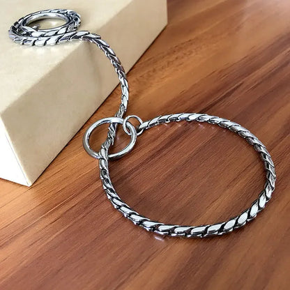Dog Collar Snake Chain Coppers