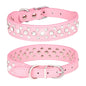 Pet collars for small dogs, rhinestone