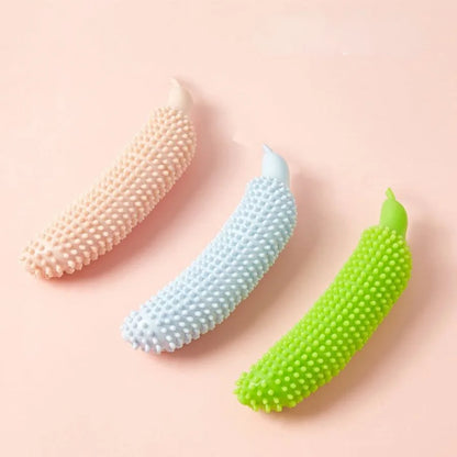 cucumber dog biting and grinding toy