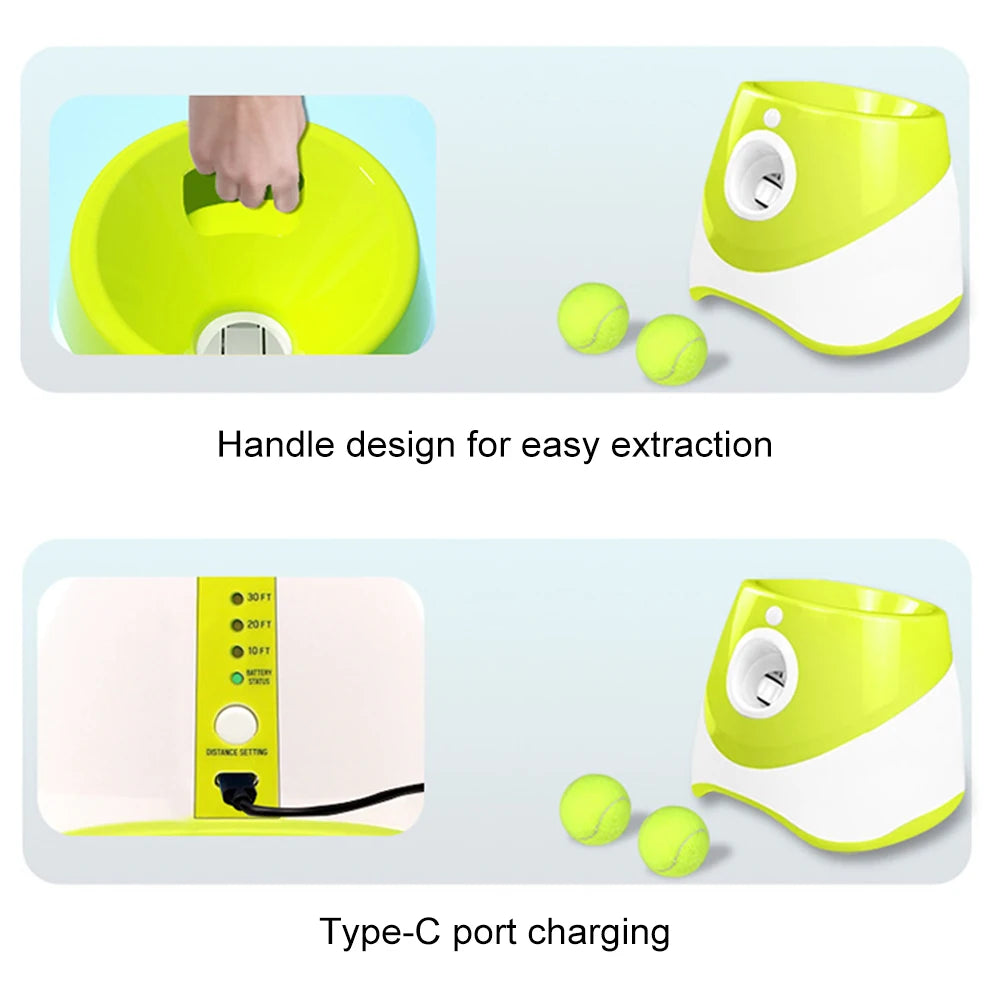 Dog Tennis Ball Launcher Automatic