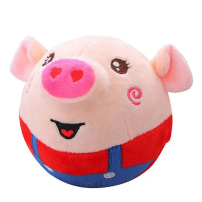 Pig  Moving Pet Plush Toy USB Rechargable
