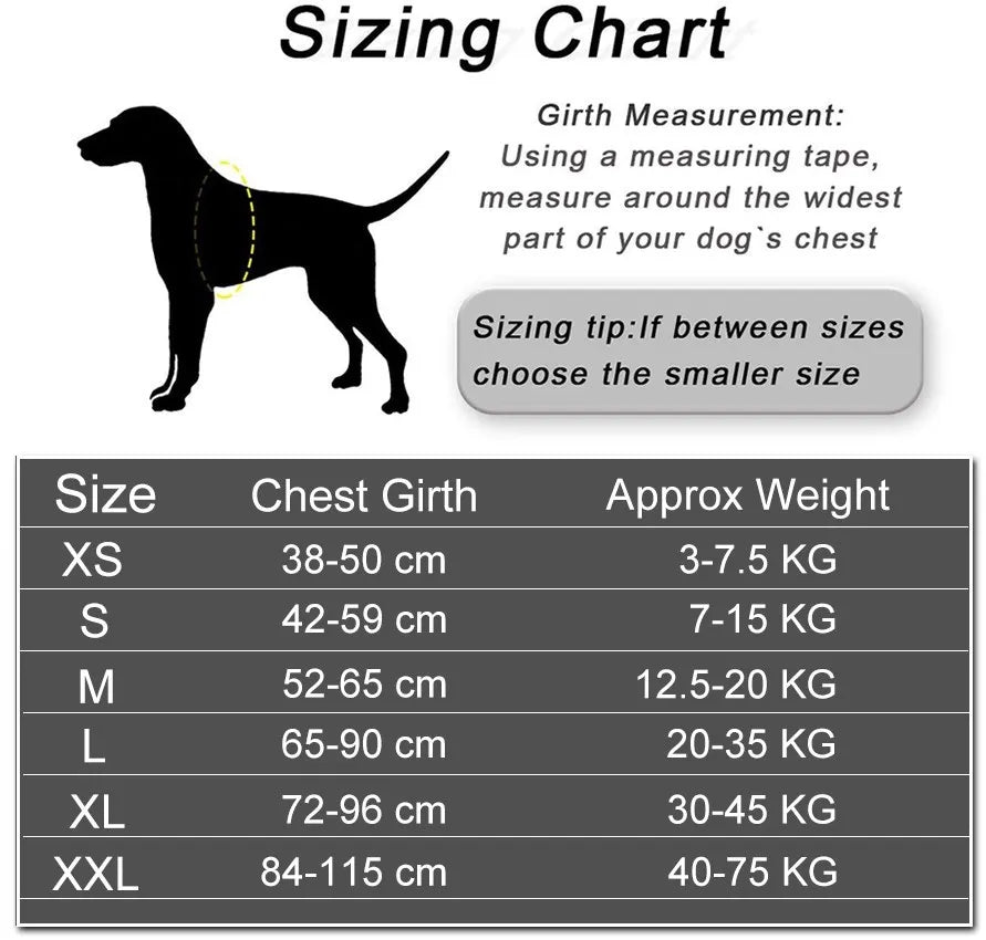 Dog Harness Adjustable Pet Vest