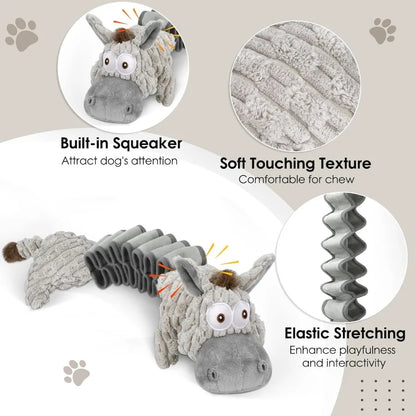 Large Squeaky Plush Dog T