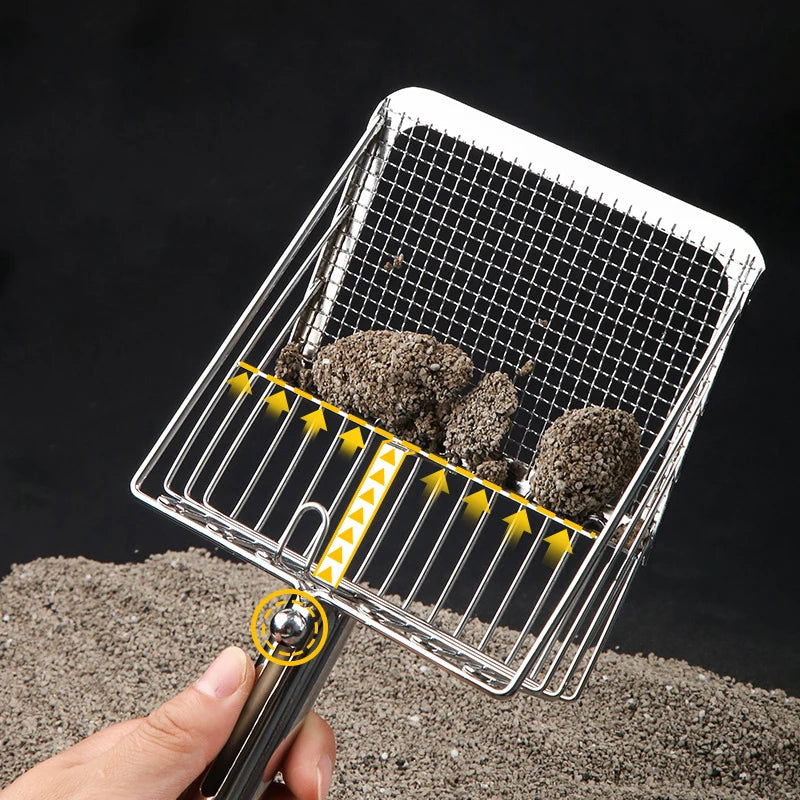 Cat Litter Shovel Stainless Steel