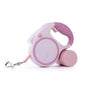 Retractable 16'  Dog Leash with Poop Bag Dispenser