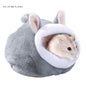 E8BD Hamster Hammock Winter Warm Velvet Small Pet Cage Sleep Nest
