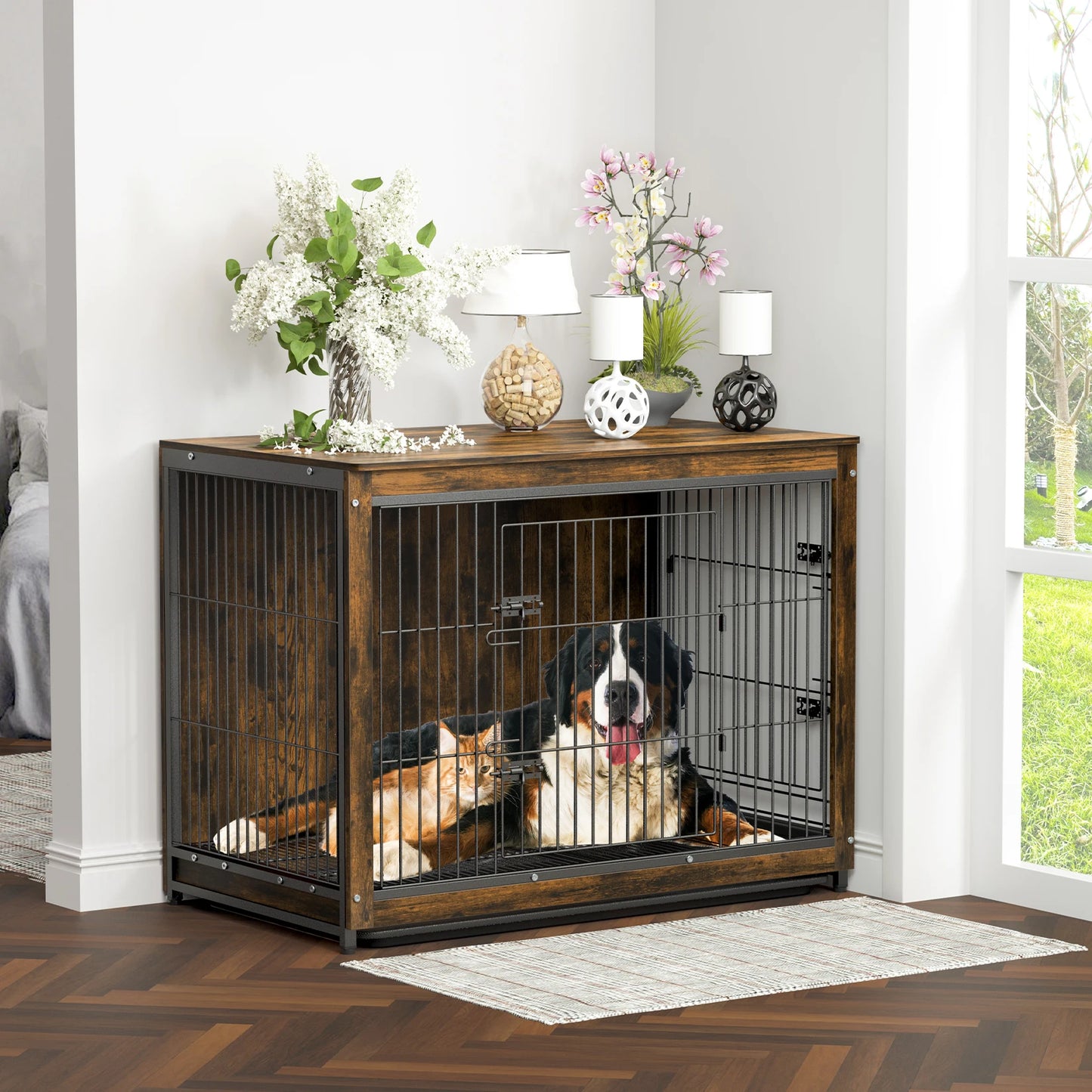 Dog Crate End Table S M L 3 Sizes