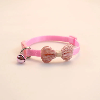 Bow Bell Collars Cute Cat Collars