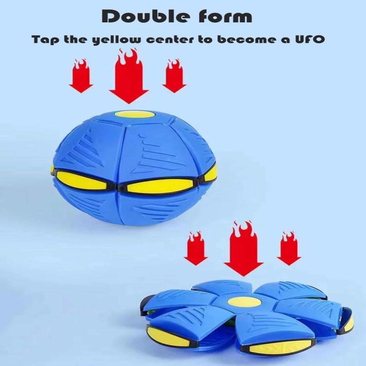 Green Disc Ball Dog Toy