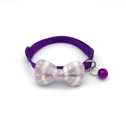 Bow Bell Collars Cute Cat Collars