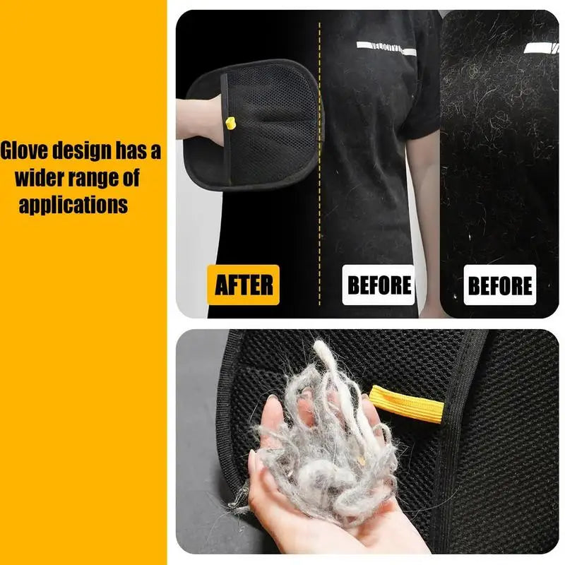 Pet Grooming Gloves Double Sided