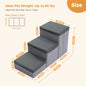 3-Tier Dog Stairs Foldable