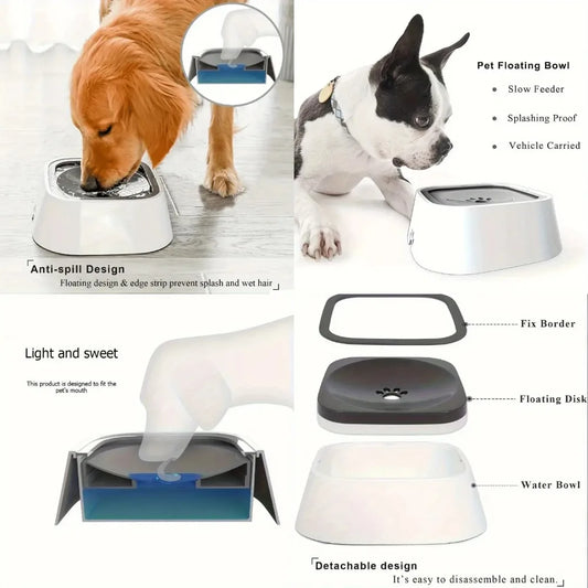 Spill-Proof Pet Water Bowl