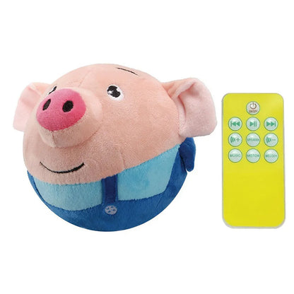 Pig  Moving Pet Plush Toy USB Rechargable