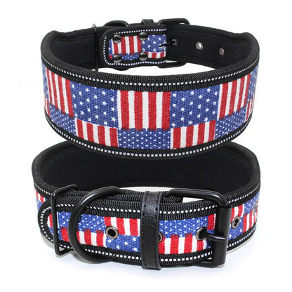 Reflective Puppy Dog Collar with Buckle Soft Padded