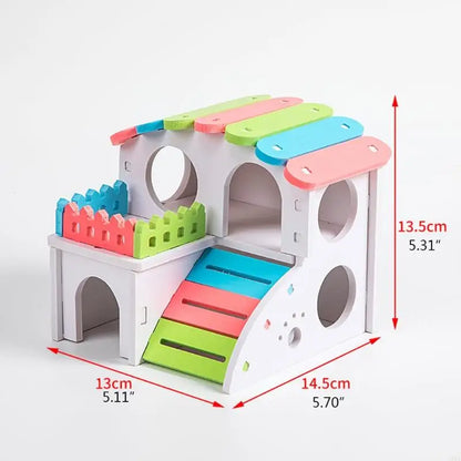 367A Hamster Plastic Villa