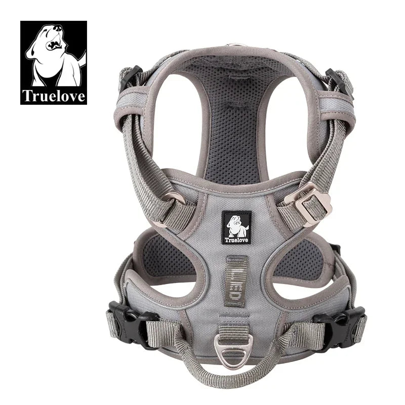 Dog Harness Camouflage Reflective Nylon