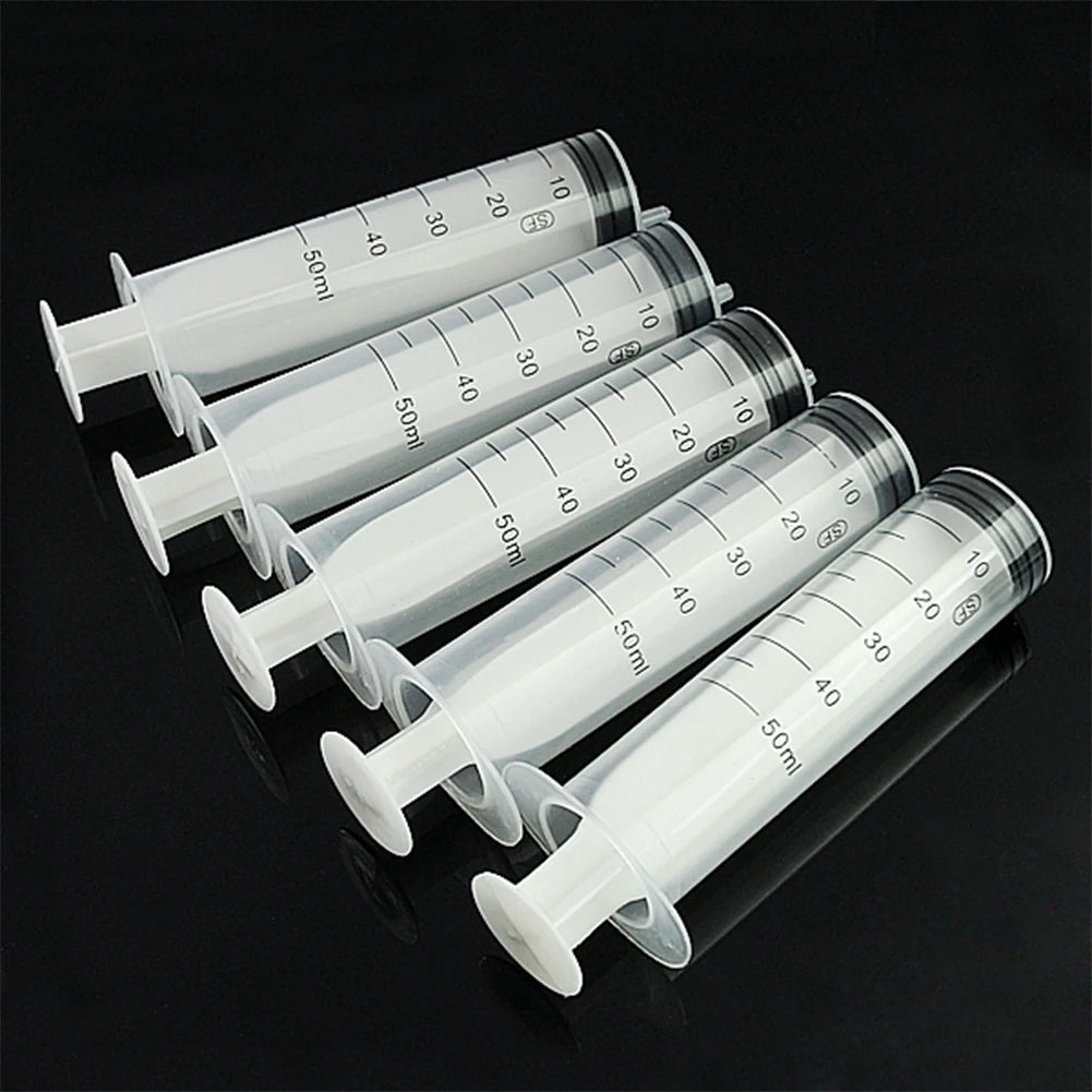 5pcs 1ml,3ml,5ml,10ml,20ml,2.5ml,30ml,50ml Sterile pet feeding disposable syringe