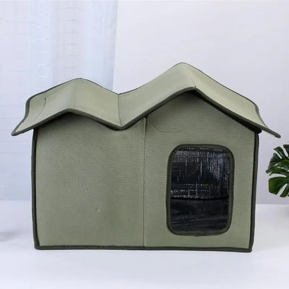 Cat House Waterproof Outdoor Winter Warm