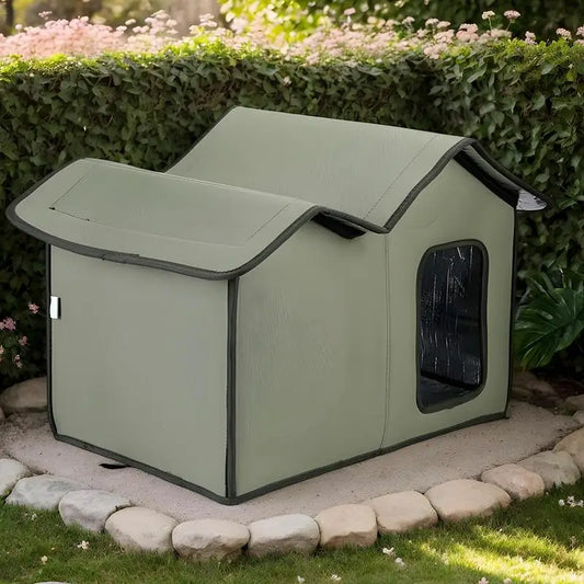 Cat House Waterproof Outdoor Winter Warm