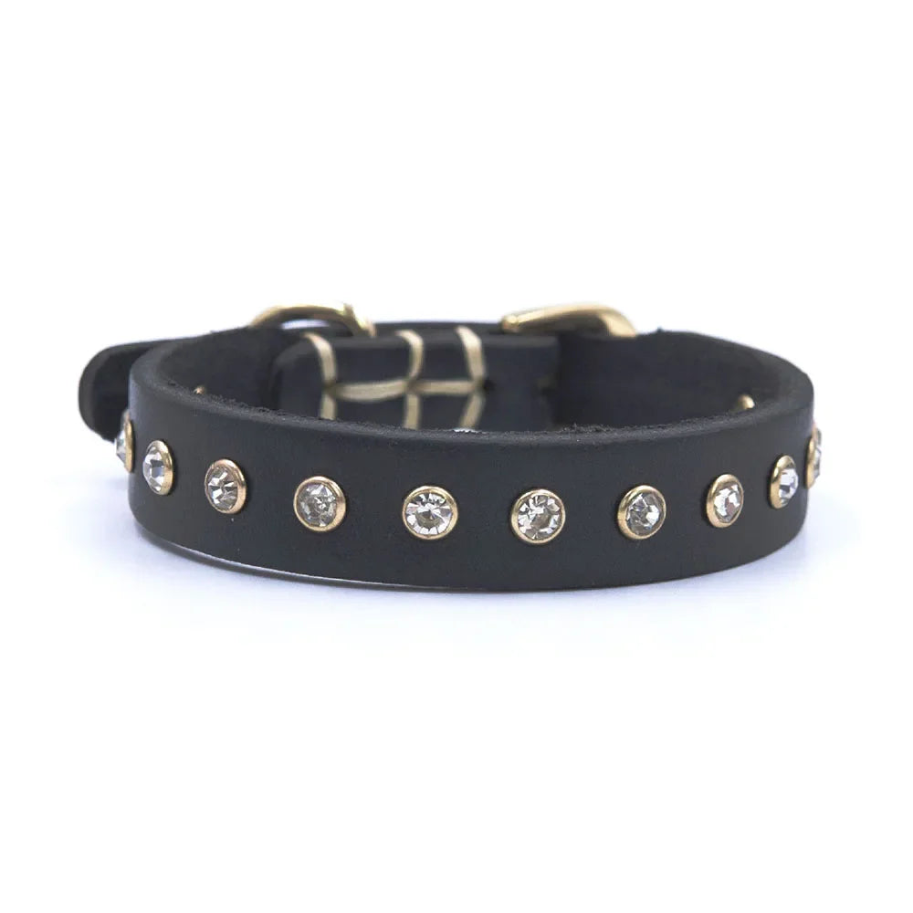 Soft Real Leather Collar