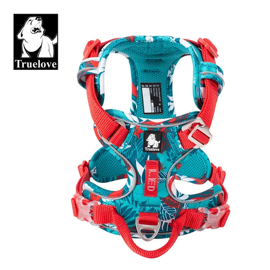 Dog Harness Camouflage Reflective Nylon