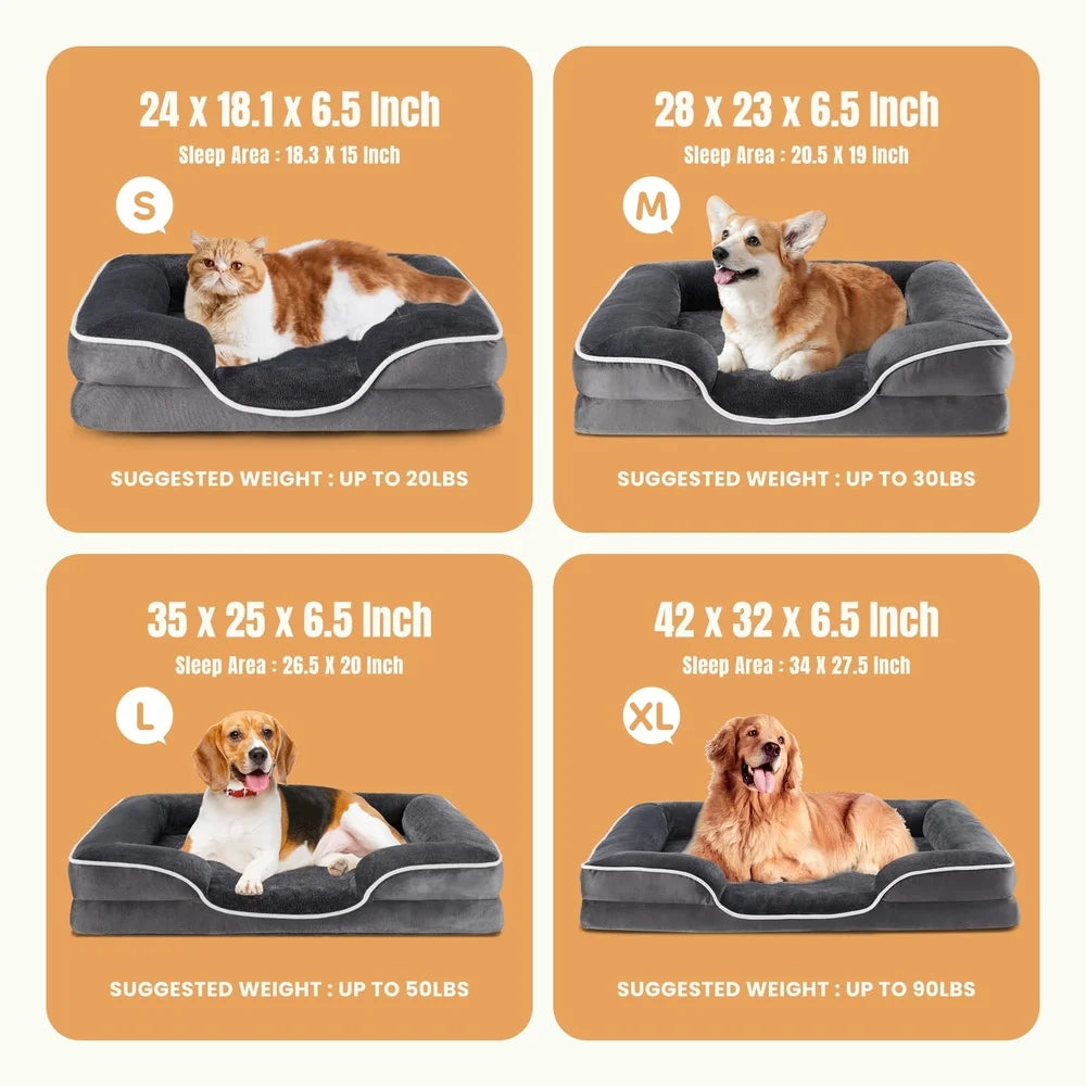 Supportive Orthopedic Dog Bed