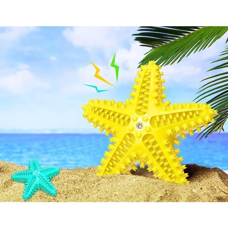 Starfish Dog Toy for tooth cleaning