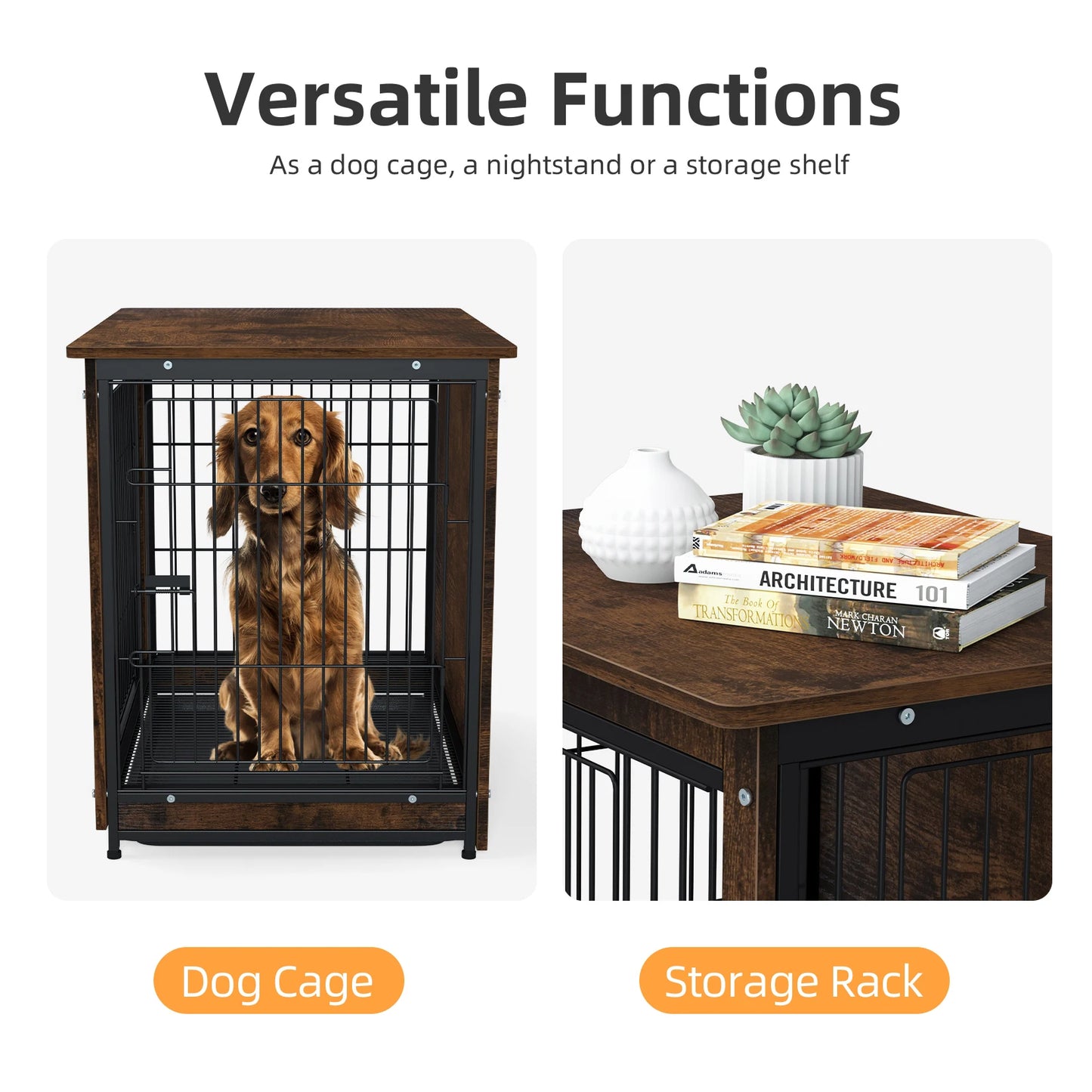 Dog Crate End Table S M L 3 Sizes