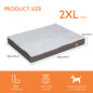 Large Padded Orthopedic Dog Bed